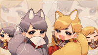 Image 3 of haikyuu: miya foxes • acrylic charms