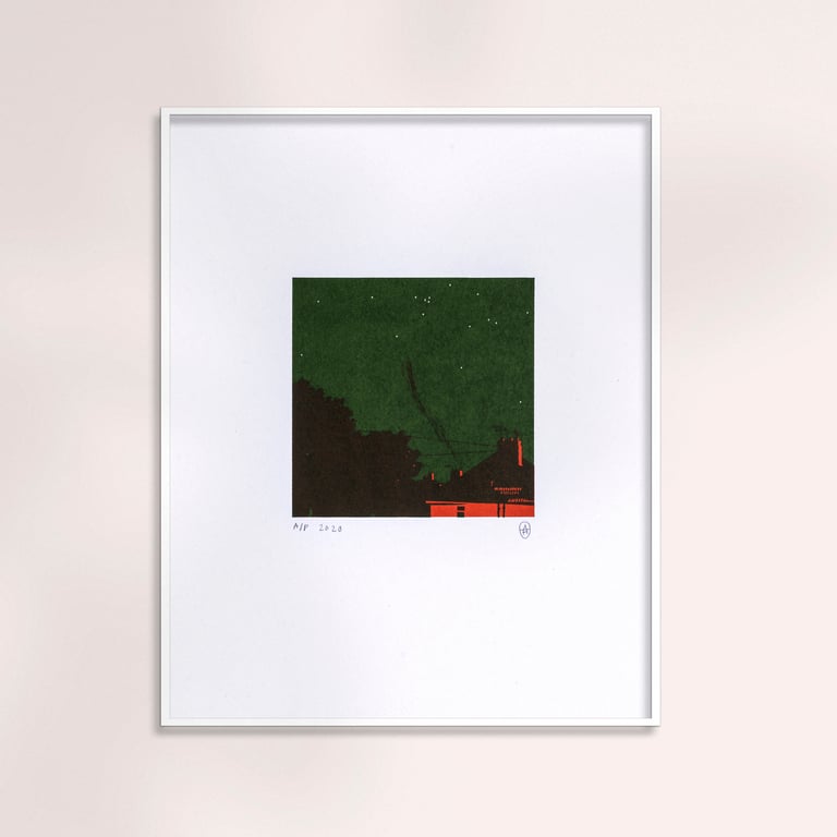Autumn Evening screen print Image 3