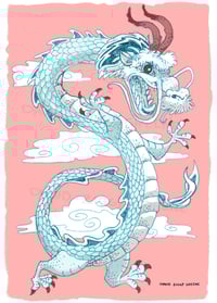 Image 1 of Dragon print