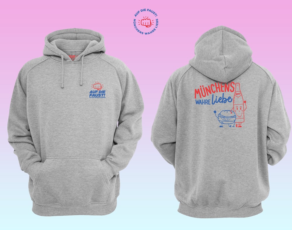 Image of  MÜNCHENS WAHRE LIEBE - HOODIE - PREORDER
