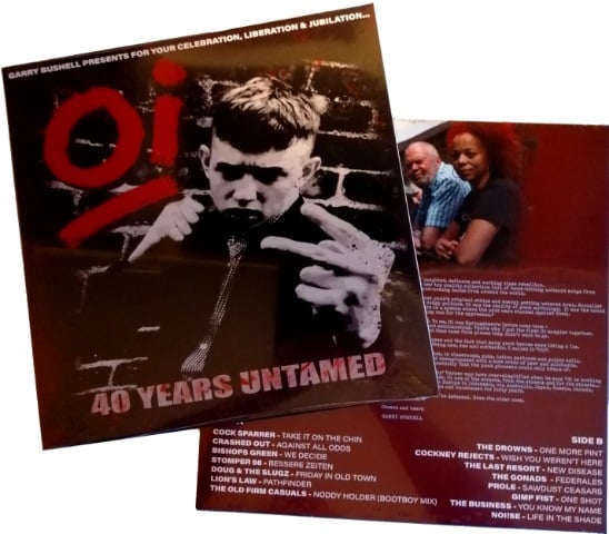 Image of Oi 40 Years Untamed LP/CD