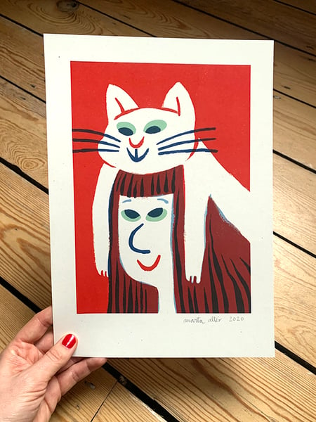 Image of CAT LADY A4