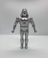 Image 2 of "CHAIN SILVER" VARIANT *LIMITED TO 220* BRUISER BRODY - SOFUBI PRO WRESTLING SERIES 2 FIGURE