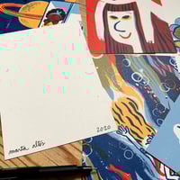 Image 4 of SET of 6 Postcards