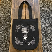 Image 2 of Black Dagger Tote Bag 