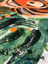 Image 2 of 50x70 cm TIGER GICLEE PRINT