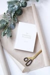 Luxury Wedding Planner Organiser Book in White & Gold