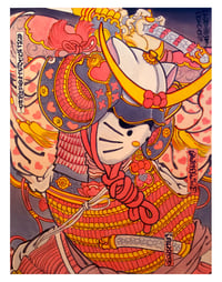 Print of “Hello kitty Samurai”