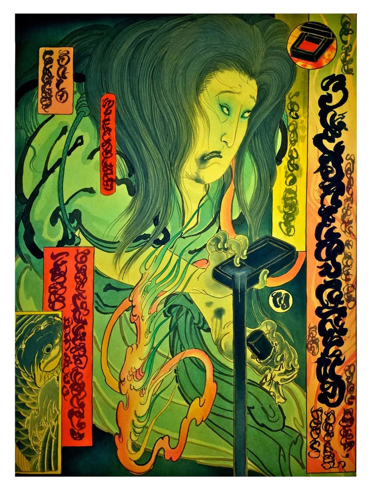 Image of Print of “Ink ghost”