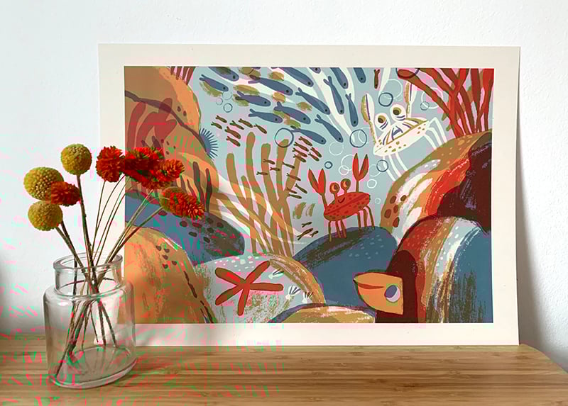 Image of SEA A3 PRINT