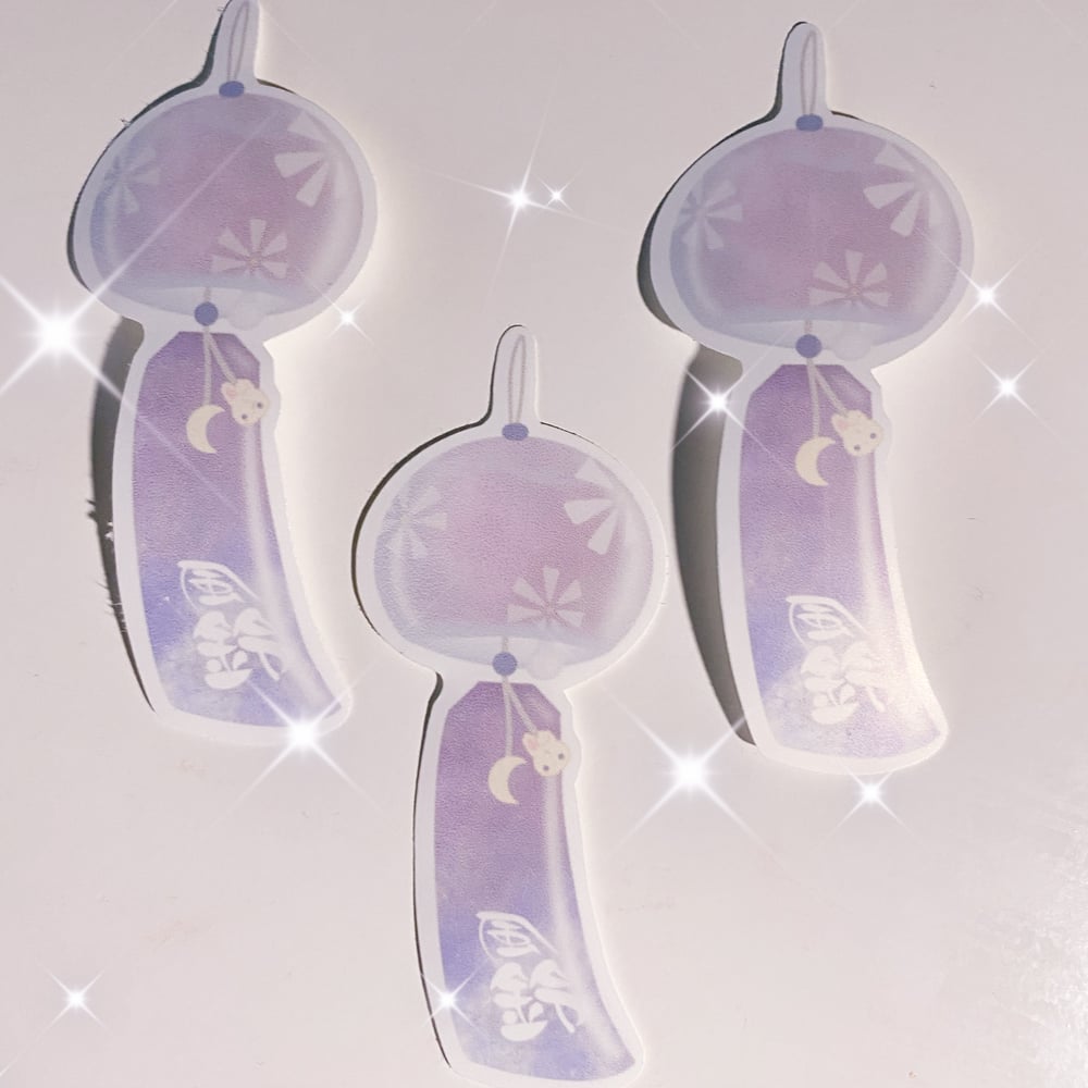 Image of 風鈴 - Japanese wind chime sticker