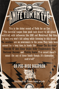 Image 3 of KNIFE FOR AN EYE (Damnation Rock&Roll)