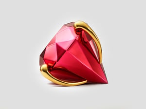 Jeff Koons - Diamond (Red) 