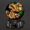 33mm Autumn Implosion Marble with Stand