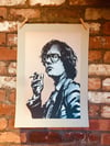 JARVIS COCKER V BUBBA2000 SCREENPRINT.