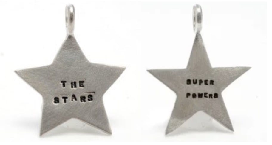 Image of Silver charms (The Stars, Super Powers, Time, A White Christmas, Amnesia)