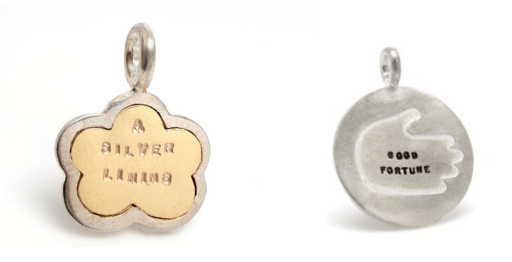 Image of Good Fortune or A Silver Lining Charms