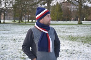 Image of Yes Sir hat and scarf set