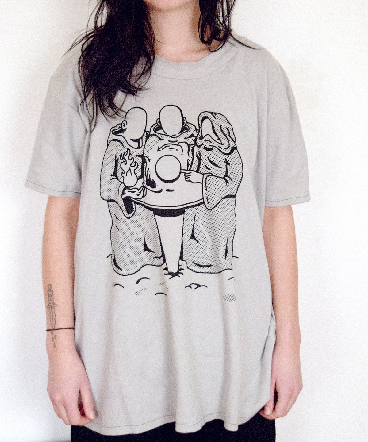 Image of "NEW OBSESSIONS" CUSTOM HEAVY COTTON TEE