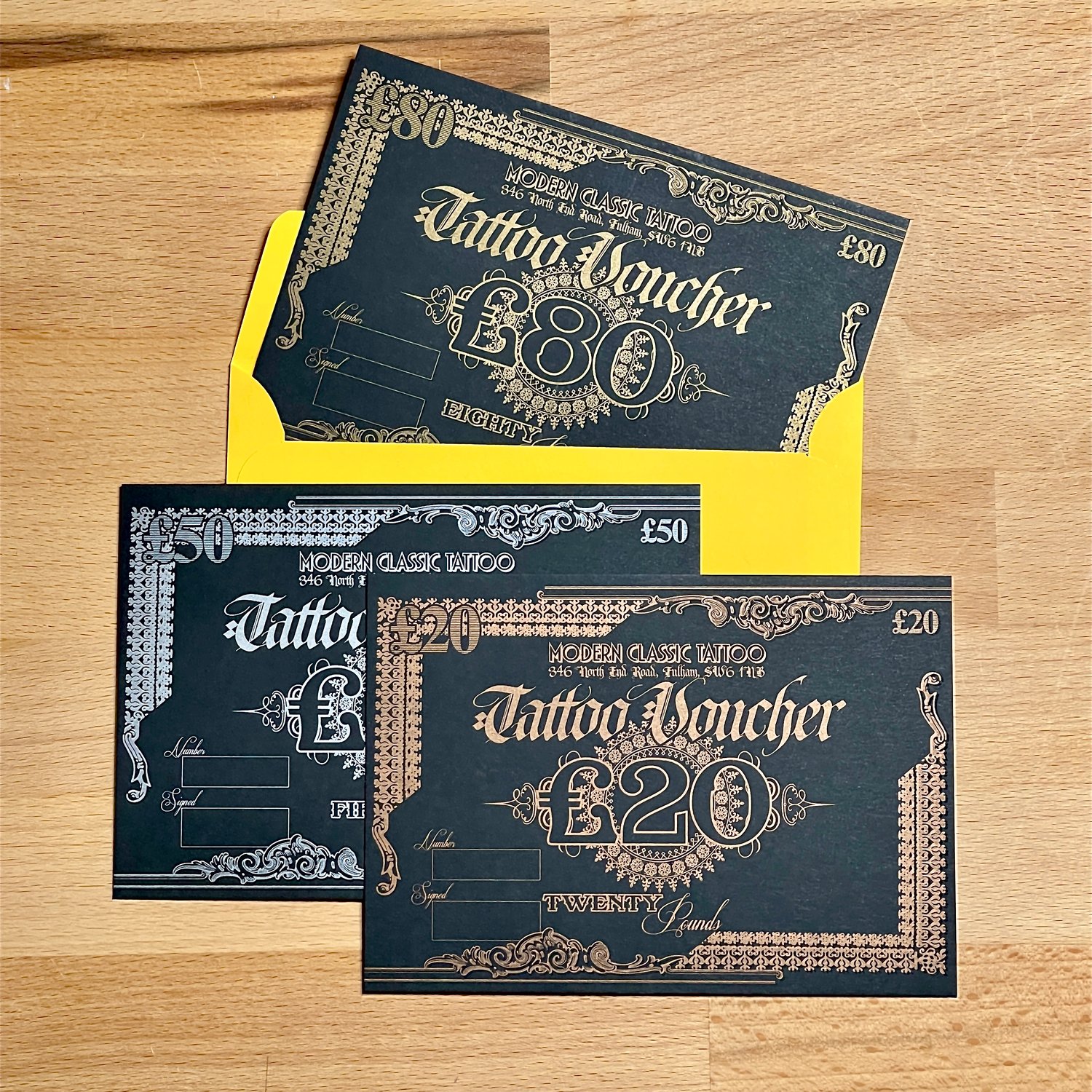 Tattoo Gift Vouchers Modern Classic Tattoo tattoo-gift-vouchers-modern-classic-tattoo