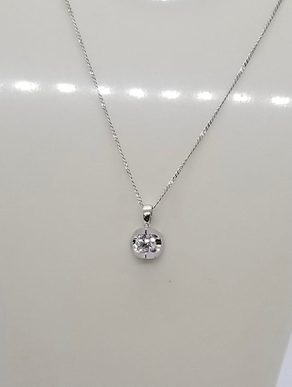 Image of White Gold Solitaire 