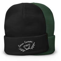 Emma Larson - Embroidered Beanie