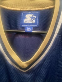Image 4 of Notre Dame Starter Hockey Jersey (XL)