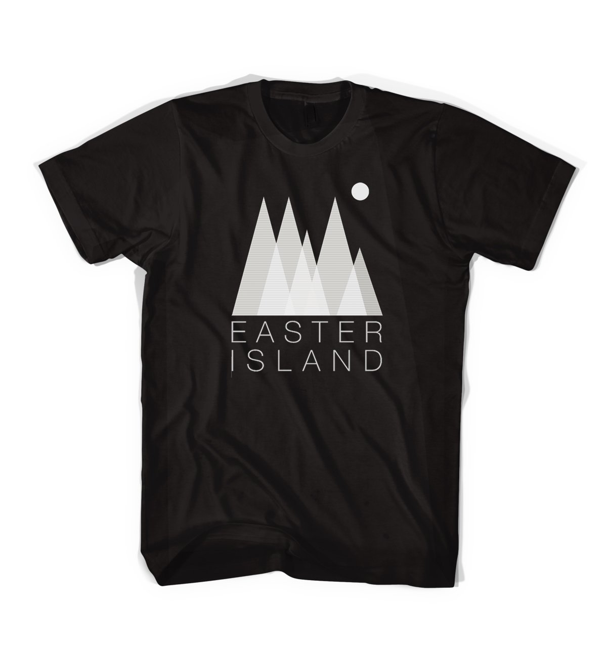 Image of Easter Island "Forest" Tee - Black