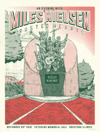 Image 1 of Miles Nielsen - 2018 Gig Poster