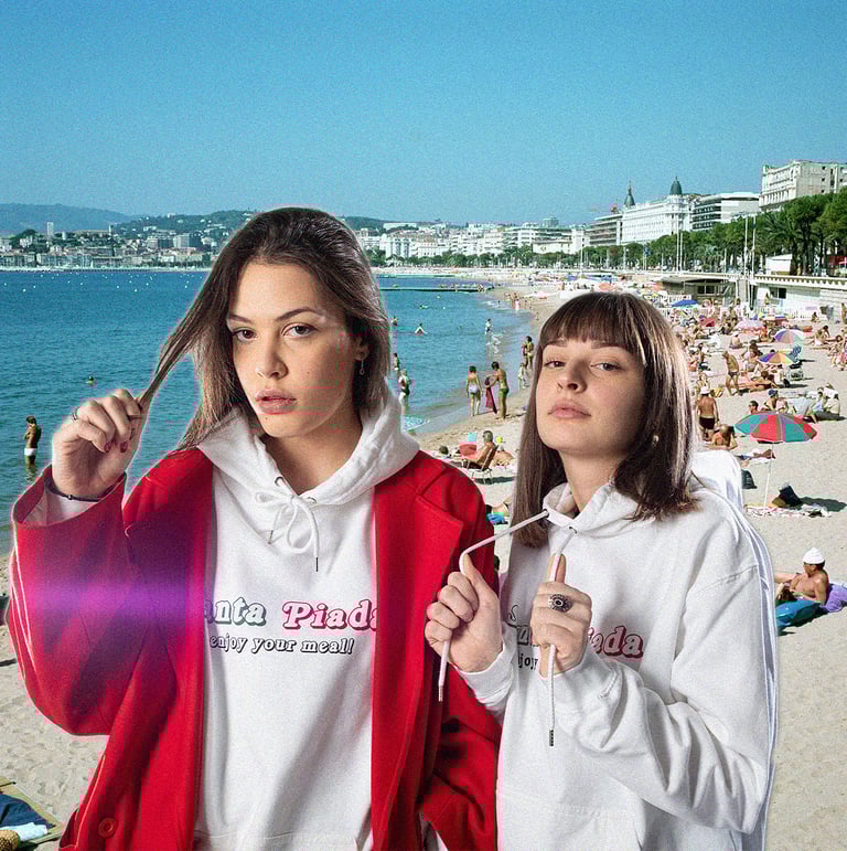Enjoy your meal! White Hoodie Image 3