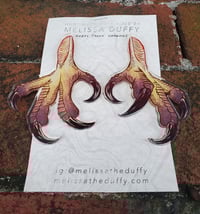 Image 2 of Harpy Talon Earring (Studs)