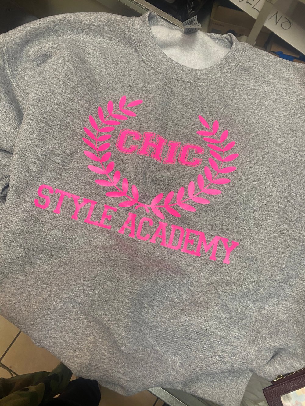 Image of Pink Style Academy sweatshirt 