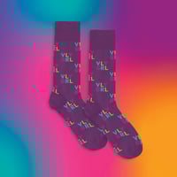 Image 3 of VLY GRL Logo Socks