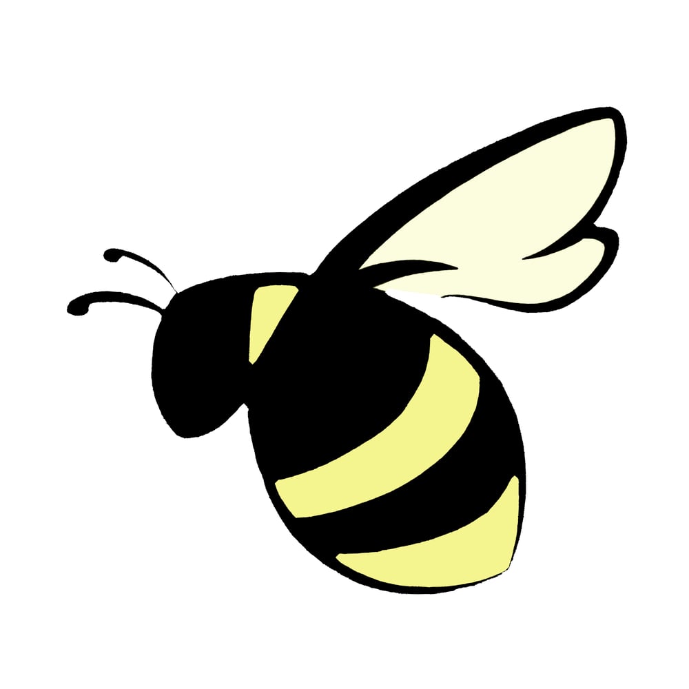 Bumblebee vinyl decal 