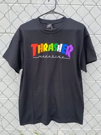 Thrasher Rainbow Black