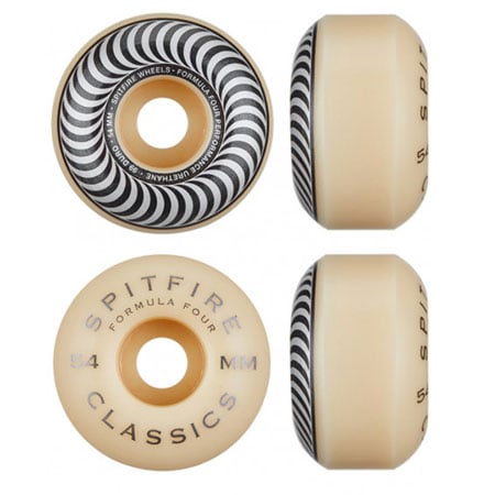 Spitfire Skateboard Wheels F4 99A Stay Lit Classic Glow 54mm