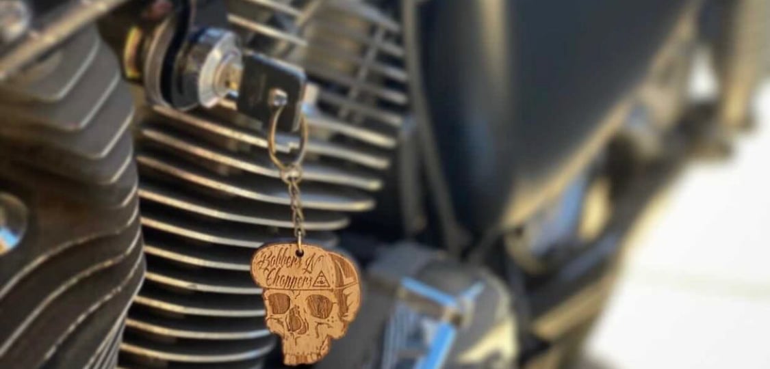 Image of Wood Keychain 