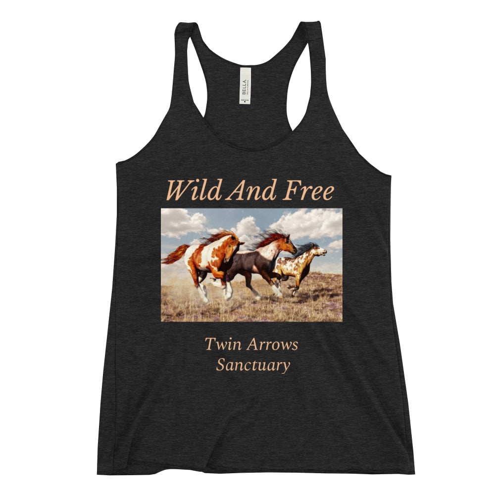 Image of Wild And Free Women's Racerback Tank