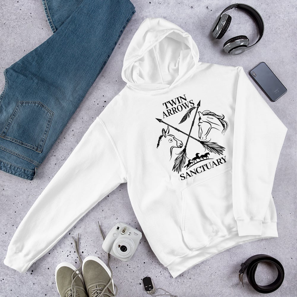 Image of Twin Arrows Unisex Hoodie