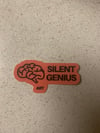 Silent Genius Brain Sticker