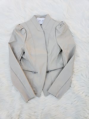 Image of Alexa Faux Leather Jacket 