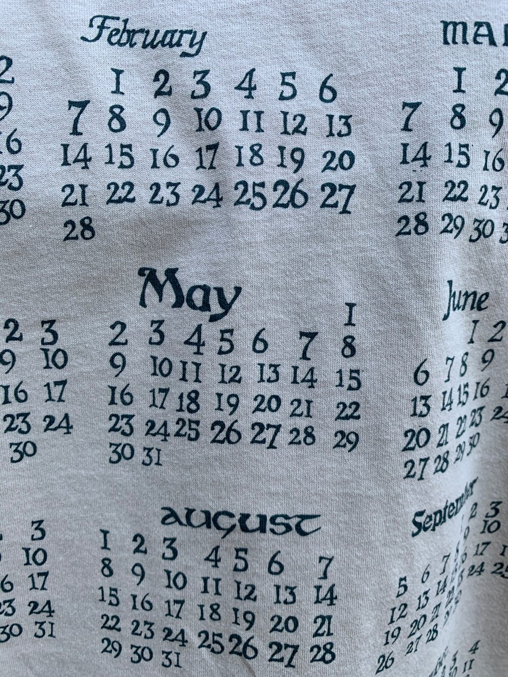 Image of 2021 Calendar Tee