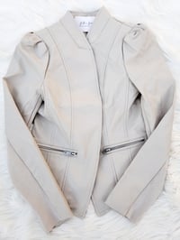 Image 1 of Alexa Faux Leather Jacket 