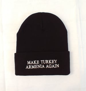 Image of Make Turkey Armenia Again Beanie - Black