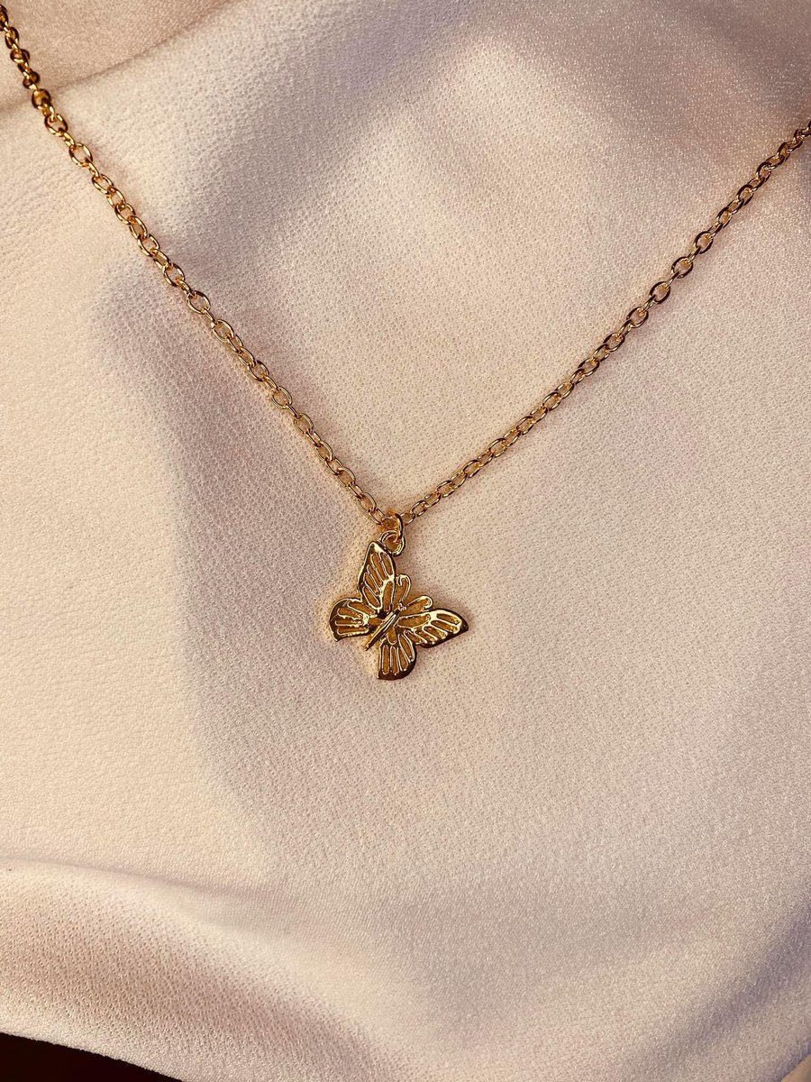 Image of Butterfly  necklace 