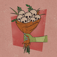 Image of Thinking of you 8x8 Print