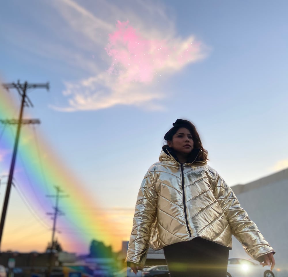 Image of Golden Puff Jacket