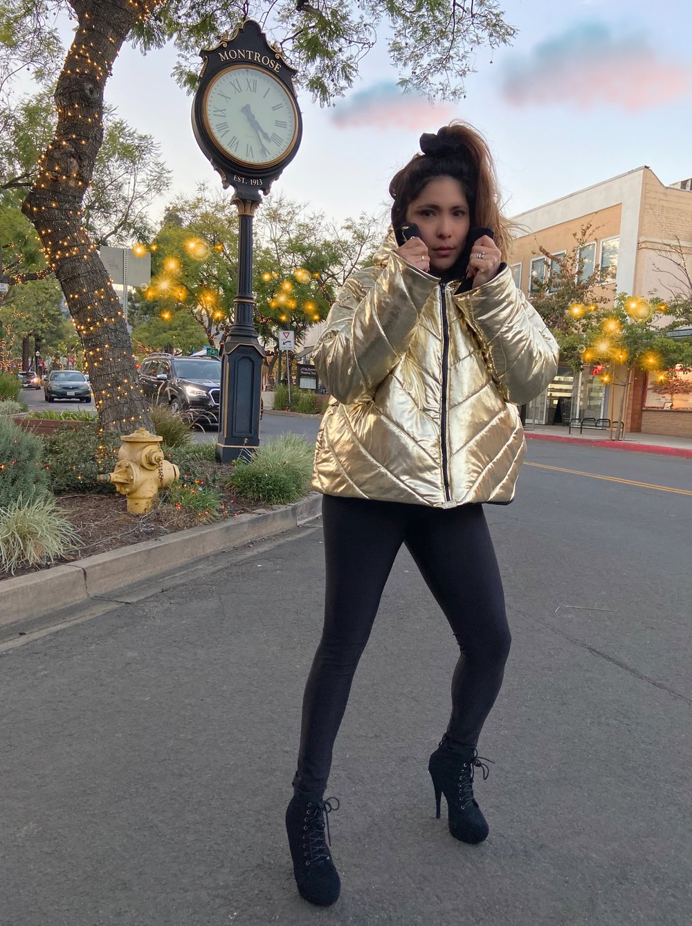Image of Golden Puff Jacket