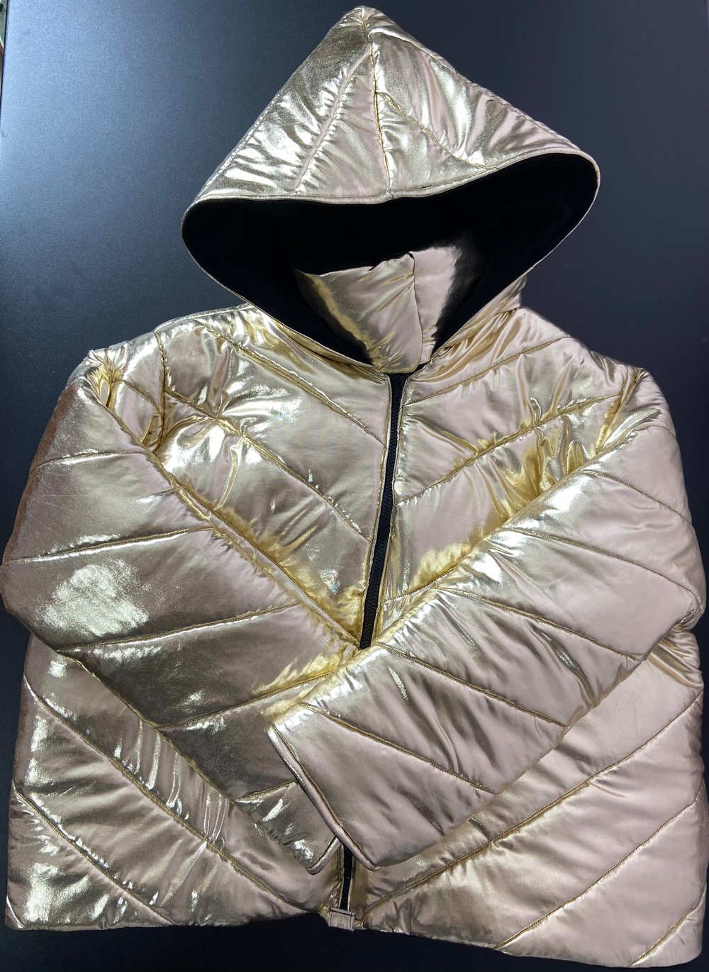 Image of Golden Puff Jacket