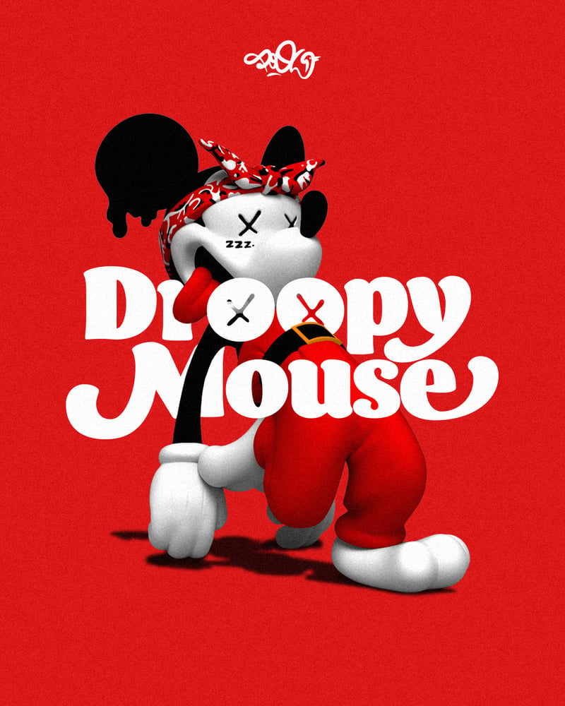 Image of Droopy Mouse vinyltoy